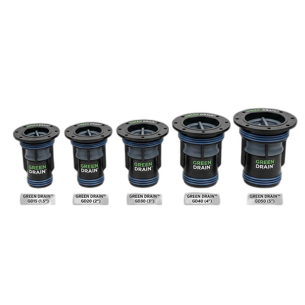 Green Drain™ Waterless Trap Seals